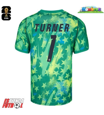 Estados Unidos Matt Turner #1 Portero Primera Equipación Mundial 2026 Manga Corta